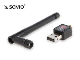 SAVIO Adapter WiFi Savio CL-63 z anteną