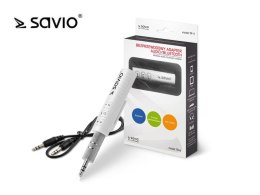 SAVIO Adapter bezprzewodowy audio/bluetooth Savio TR-11/W, biały