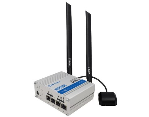 Teltonika Router 4G LTE Teltonika RUTX09, 2x SIM, 4x LAN/WAN Gigabit, GPS, USB