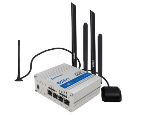 Teltonika Router 4G LTE Teltonika RUTX11, Dual Band Wi-Fi 802.11ac, 2x SIM, 4x LAN/WAN Gigabit, USB, GPS, Bluetooth RUTX11