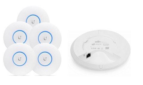 Ubiquiti Networks Inc Access Point UBIQUITI UniFi UAP-AC-LITE AP AC867 5GHz, N300 2,4GHz 122m 1GbE LAN 5-pack