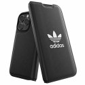 Etui Adidas OR Booklet Case BASIC na iPhone 14 Pro - czarno-białe