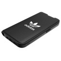 Etui Adidas OR Booklet Case BASIC na iPhone 14 Pro - czarno-białe