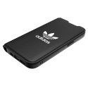 Etui Adidas OR Booklet Case BASIC na iPhone 14 - czarno-białe