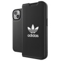 Etui Adidas OR Booklet Case BASIC na iPhone 14 - czarno-białe