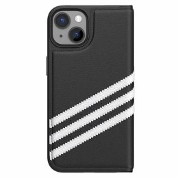 Etui Adidas OR Booklet Case PU na iPhone 14 - czarno-białe