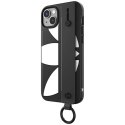 Etui Adidas OR Hand Strap Case na iPhone 14 Plus - czarno-białe