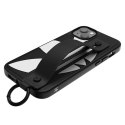 Etui Adidas OR Hand Strap Case na iPhone 14 Plus - czarno-białe