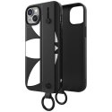 Etui Adidas OR Hand Strap Case na iPhone 14 Plus - czarno-białe