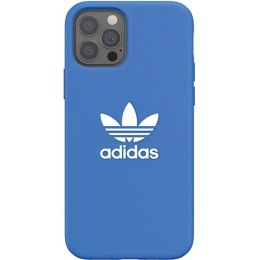 Etui Adidas OR Moulded Case BASIC na iPhone 12 / iPhone 12 Pro - niebieskie