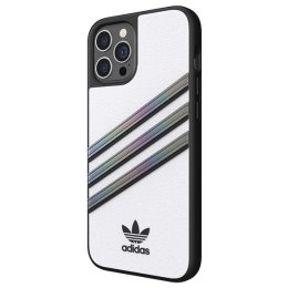 Etui Adidas OR Moulded Case PU na iPhone 12 Pro Max - białe