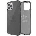 Etui Adidas OR Protective Clear Case na iPhone 12 / iPhone 12 Pro - czarne