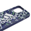 Etui Adidas OR SnapCase Leopard na iPhone 13 / iPhone 13 Pro - niebieskie