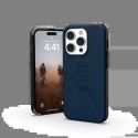 Etui UAG Civilian do iPhone 14 Pro - niebieskie