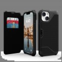 Etui UAG Metropolis do iPhone 14 Plus z klapką - czarny kevlar