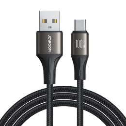 Kabel Joyroom Light-Speed Series S-A25 USB-A / USB-C 100W 2m - czarny