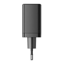 Szybka ładowarka Joyroom JR-TCF09 2x USB-C 40W - czarna