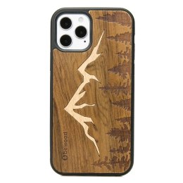 Etui Bewood Góry Imbuia drewniane na iPhone 12 / 12 Pro - jasnobrązowe