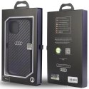 Etui Audi Carbon Fiber na iPhone 12 / iPhone 12 Pro - czarne