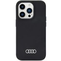 Etui Audi Silicone Case na iPhone 14 Pro Max- czarne