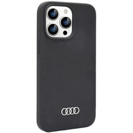 Etui Audi Silicone Case na iPhone 14 Pro Max- czarne