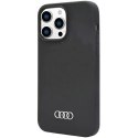 Etui Audi Silicone Case na iPhone 14 Pro Max- czarne