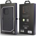 Etui Audi Synthetic Leather na iPhone 13 Pro / iPhone 13 - czarne