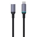 Kabel Baseus B0063370C111-00 USB-C - USB-C 4K 60Hz 100W 5A 10Gb/s 0,5m - czarny