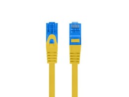 LANBERG Patchcord Lanberg S/FTP kat.6A 1,5m LSZH CCA fluke passed żółty