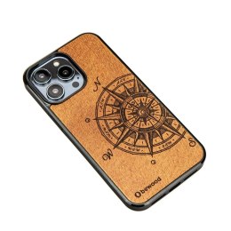 Etui Bewood Traveler Merbau drewniane na iPhone 15 Pro Max - jasnobrązowe