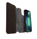 Etui Decoded Detachable Wallet Case skórzane z MagSafe z klapką do iPhone 14 Plus - brązowe