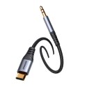 Kabel Joyroom Audio Transfer Series SY-A07 mini jack 3,5 mm / USB-C 1,2m - czarny