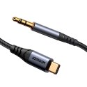 Kabel Joyroom Audio Transfer Series SY-A07 mini jack 3,5 mm / USB-C 1,2m - czarny