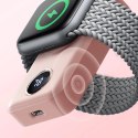 Powerbank Joyroom JR-WQW01 bezprzewodowy 2000mAh 3W do Apple Watch - różowy