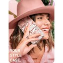 Etui Supcase Cosmo Mag z MagSafe na iPhone 15 - różowy marmur