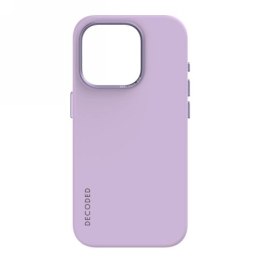 Etui Decoded Silicone Case silikonowe z MagSafe do iPhone 15 Pro Max - lawendowe