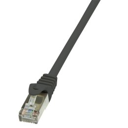 LogiLink Patchcord LogiLink CP1013S CAT5e F/UTP 0,25m, czarny