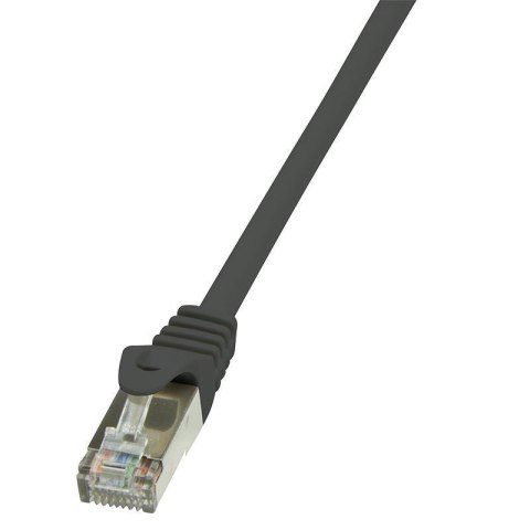 LogiLink Patchcord LogiLink CP1033S CAT5e F/UTP 1m, czarny