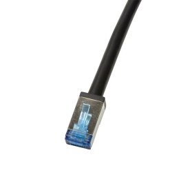 LogiLink Patchcord LogiLink CQ7023S Cat.6A S/FTP PVC+PE 0,5m czarny