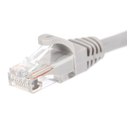 NETRACK Patchcord RJ45, Netrack osłonka zalewana, kat. 5e FTP/STP, 2m szary