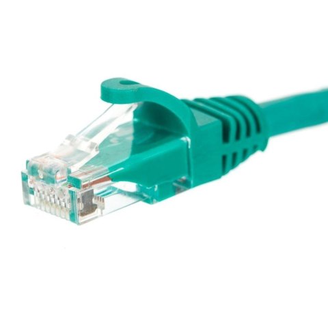 NETRACK Patchcord RJ45, Netrack osłonka zalewana, kat. 5e FTP/STP, 2m zielony