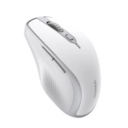 Bezprzewodowa mysz Ugreen MU101 ergonomiczna Bluetooth / 2.4 GHz - biała