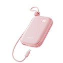 Powerbank Joyroom JR-L008 Plus Cutie Series 22.5W 20000mAh ze stojakiem + kabel USB-A - USB-C - różowy