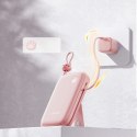 Powerbank Joyroom JR-L008 Plus Cutie Series 22.5W 20000mAh ze stojakiem + kabel USB-A - USB-C - różowy