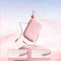 Powerbank Joyroom JR-L008 Plus Cutie Series 22.5W 20000mAh ze stojakiem + kabel USB-A - USB-C - różowy