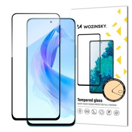 Wytrzymałe szkło hartowane Wozinsky Full Glue do Honor 90 Lite/X50i na cały ekran z ramką - czarne