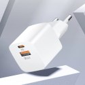 Ładowarka sieciowa Wozinsky CMWCW 20W USB-C / USB-A - biała