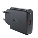 Ładowarka sieciowa Acefast A65 PD 20W GaN USB-C - czarna