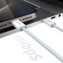 Kabel Dudao L6C USB-C - USB-C PD 30W 1m - jasnoniebieski