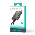 Powerbank Joyroom JR-PBM01 magnetyczny 10000mAh 20W z podstawką + kabel Lightning - USB-C - czarny